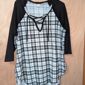 Long sleeve thin hoodie